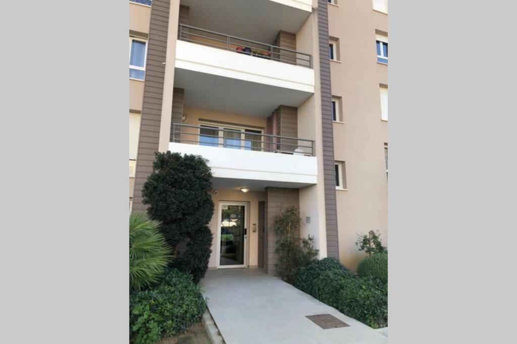 Joli T2 Recent 'Le Vivaldi' Appartement Ajaccio  Buitenkant foto
